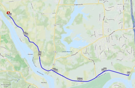 Apple Blossom Cycling Time Trial Course